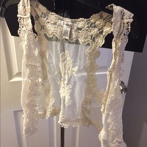 Lace Vest